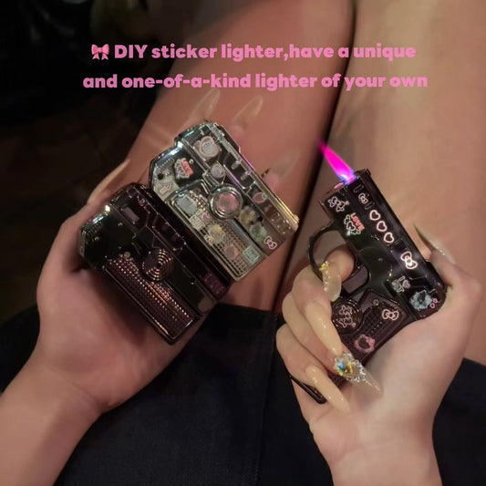 Fidget Spinner Lighter – Refillable Windproof Torch & Stress Relief